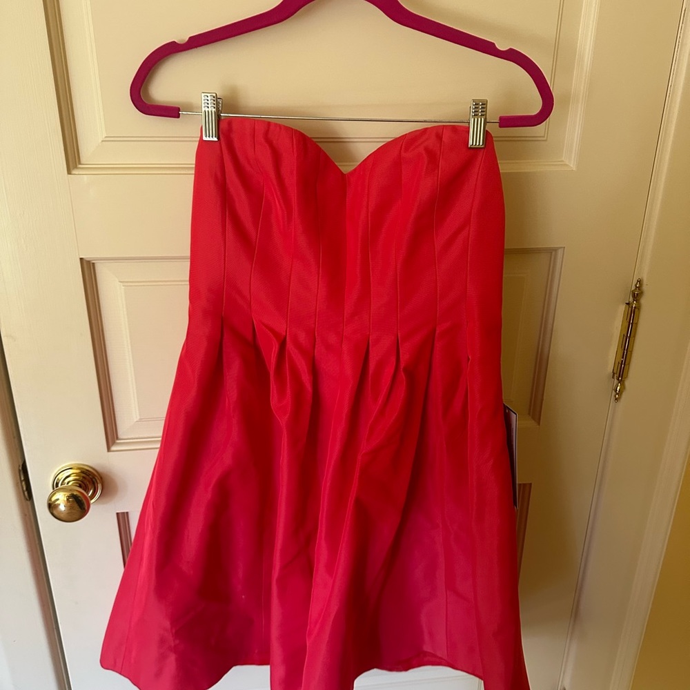 JCREW Pink Strapless Dress * NEVER WORN* new w/tags